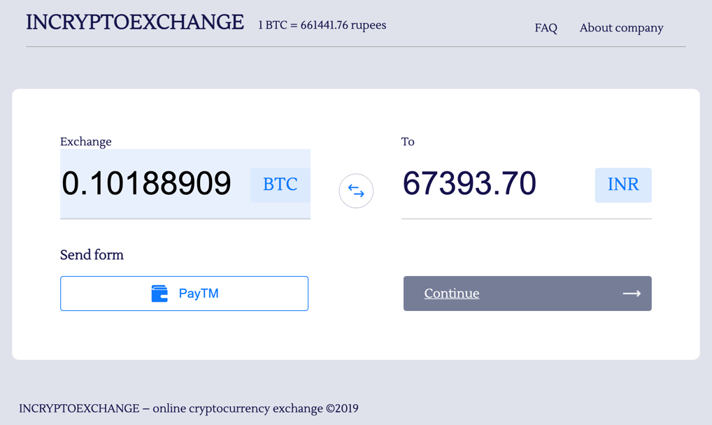 Обменник биткоинов на индийские рупии